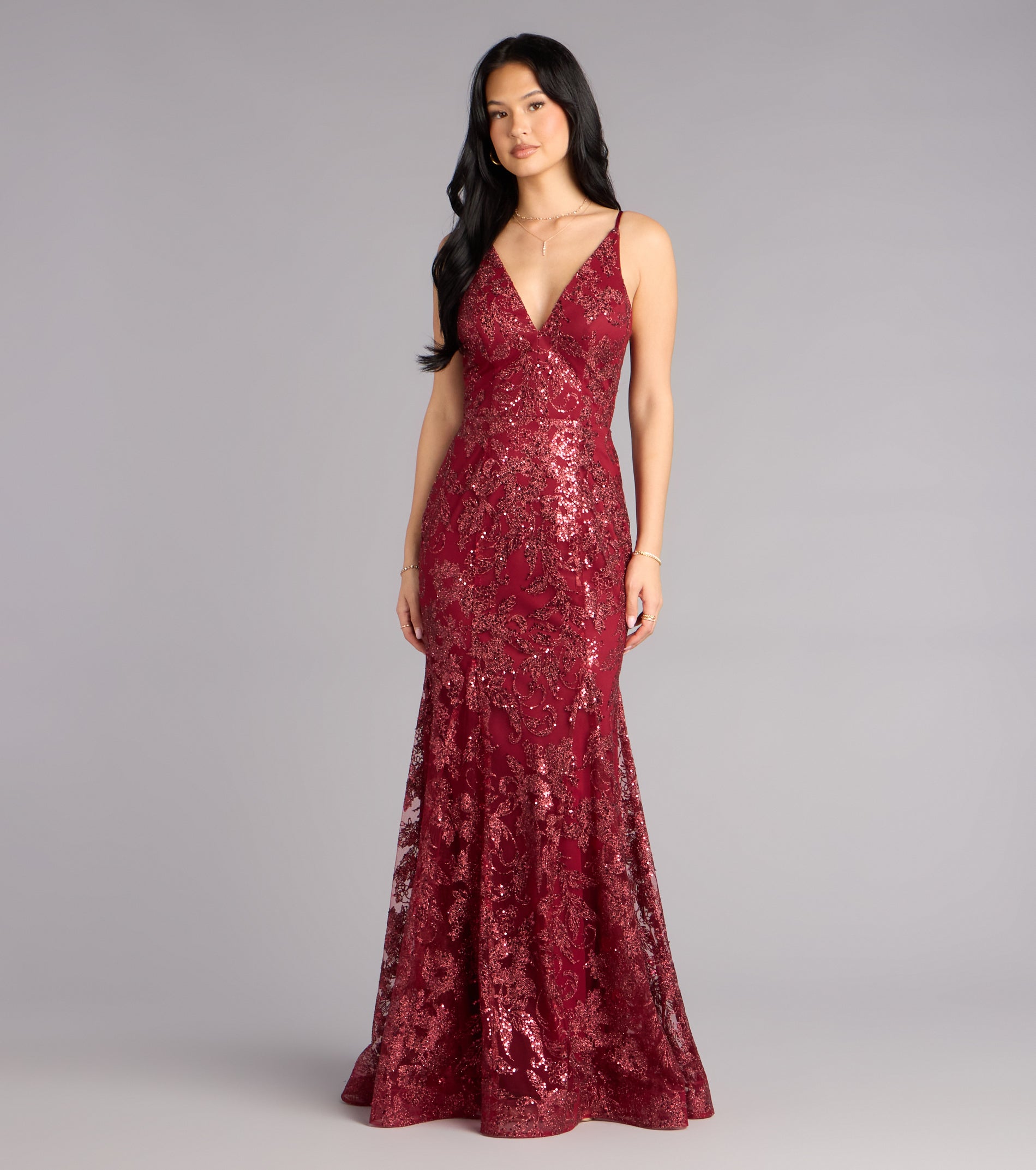 05002-000563_1_WINE_GLITTERMESHVNECKTANKSTRAPMERMAID05002000563625
